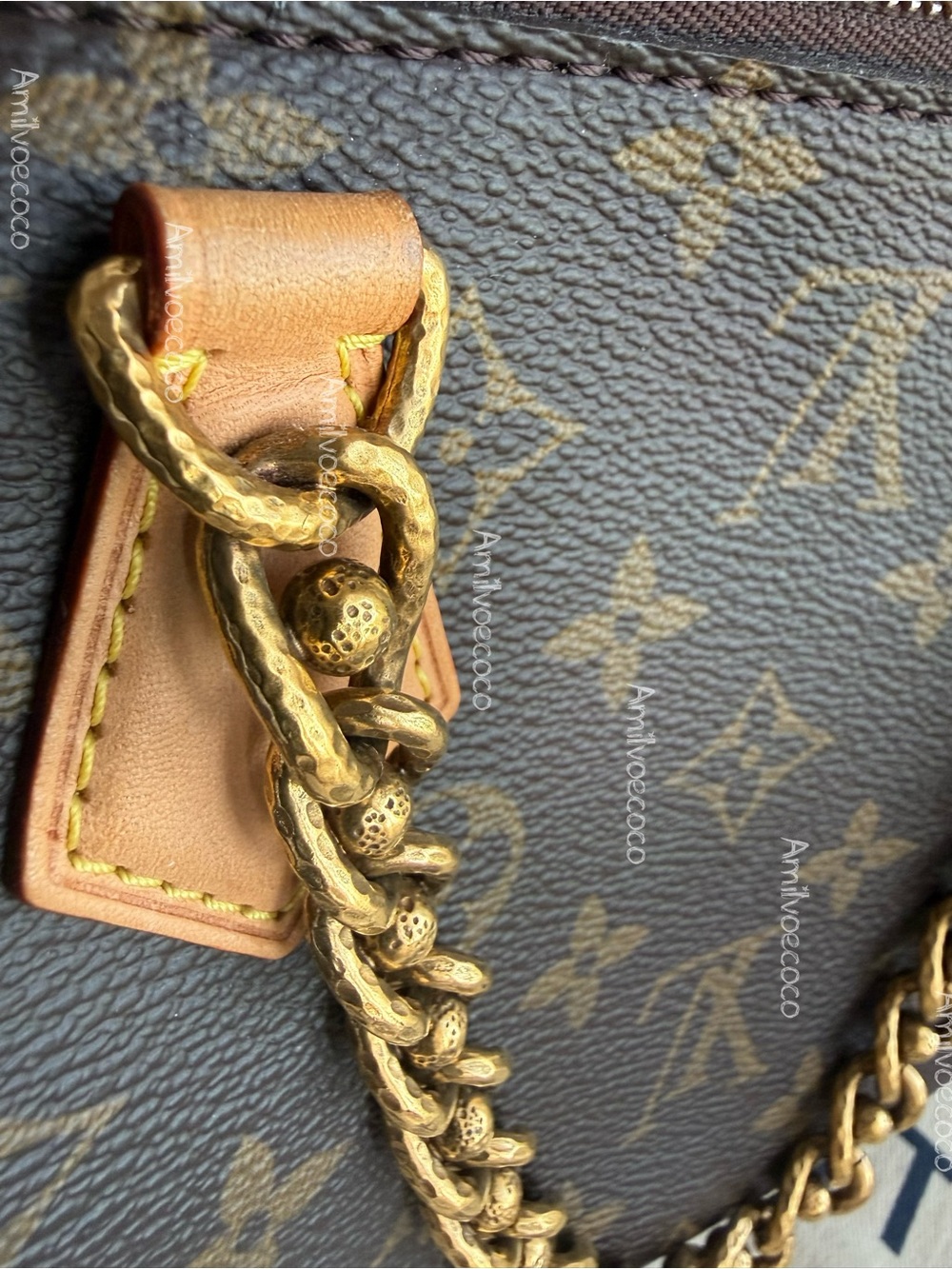Louis Vuitton Chain Speedy 20 FW 2013-14 Runway Monogram RARE Bag - Picture 12 of 16